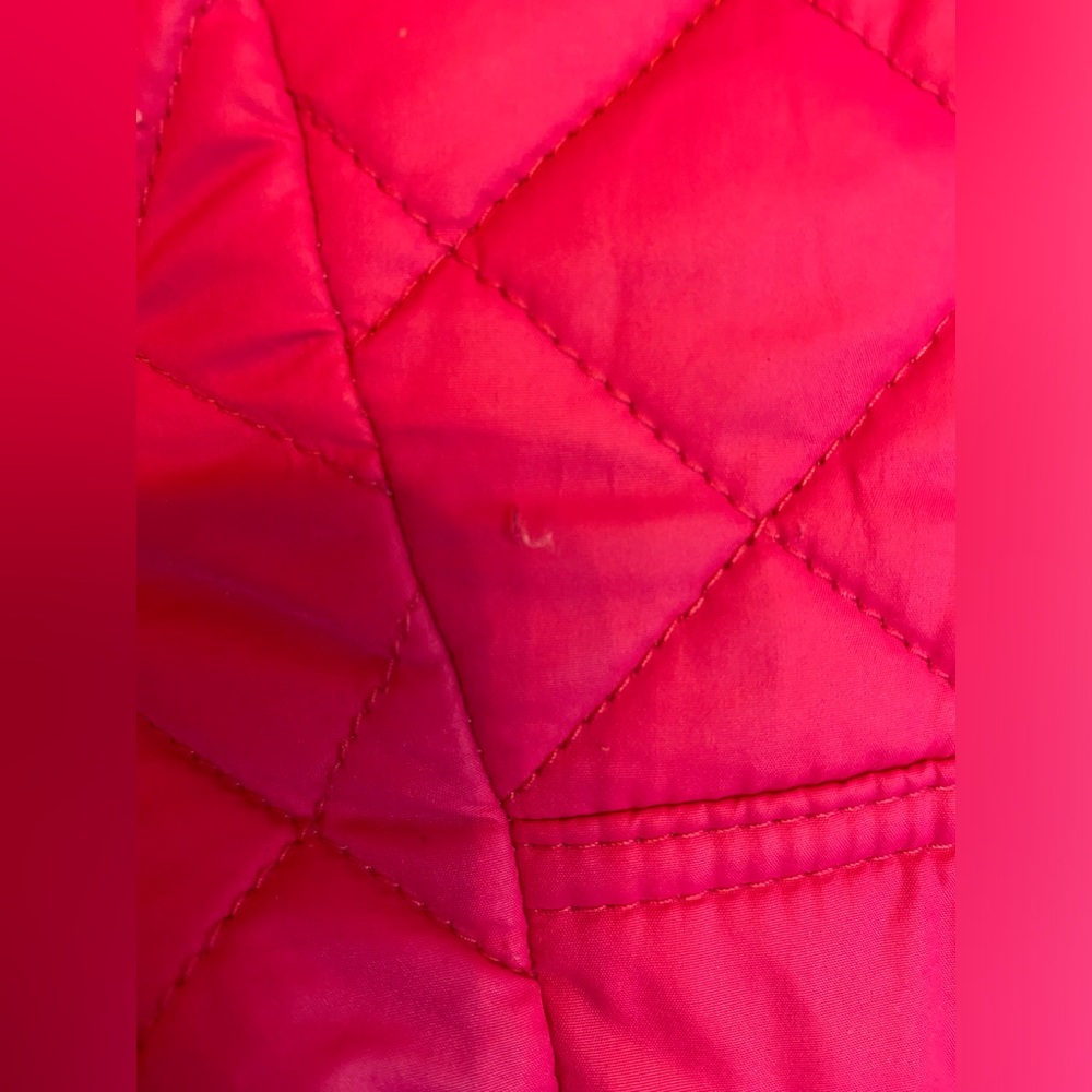 Big Girls Ralph Lauren Pink Quilted Jacket Sz Lg 12/14 - Picture 10 of 16